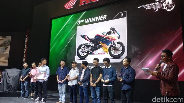 IMOS 2018: Jawara Kontes Modifikasi Digital Honda CBR250RR