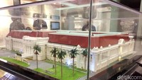 Penampakan maket museum BI.