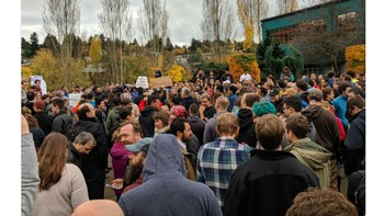 Begitu juga di Seattle. Foto: Twitter