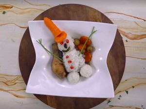 Menu Bekal Anak: Resep Semur Ayam Bola Nasi Frozen