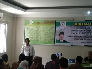 Ada Asuransi Pertanian, Mentan: Kita Tak Ingin Petani Rugi