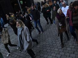 Penampakan Ribuan Karyawan Google Demo Besar-besaran