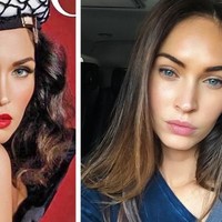 Kecantikan Megan Fox tentu tetap mencuri perhatian meski tak pakai makeup di keseharian. Namun ketika menjadi model di sampul majalah, wanita tersebut tentu terlihat semakin sempurna. Foto: Instagram