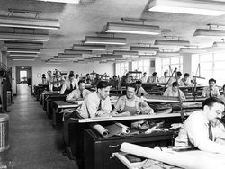 Suasana Kerja Zaman Old Saat  Program AutoCAD Belum Hadir