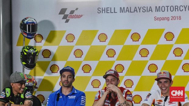 Konferensi pers jelang MotoGP Malaysia 2018. (