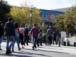 Penampakan Ribuan Karyawan Google Demo Besar-besaran