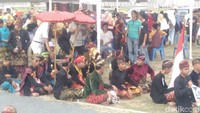 Para siswa bersemangat untuk memeriahkan acara ini. (Hari/detikTravel)