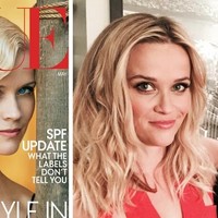 Sama-sama cantik, Reese Witherspoon tampil lebih glamour di sampul majalah Vogue. Foto: Instagram