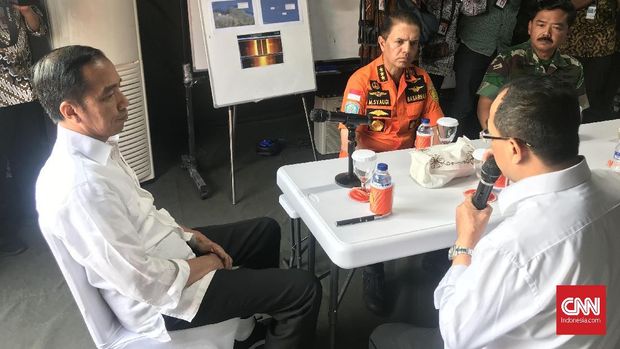 Jokowi: Kerja Keras, Kerahkan Kemampuan Lanjutkan Evakuasi