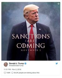 Trump Nge-Tweet Bergaya Game of Thrones, HBO Marah