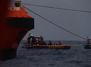 KRI Rigel Fokus Pencarian Badan Lion Air PK-LPQ