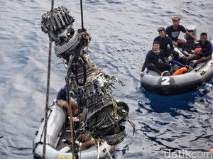 Turbin Pesawat Lion Air Kembali Ditemukan
