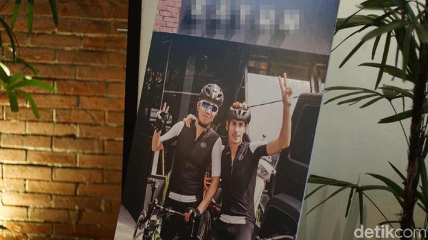 Andrea dan Verian, dua pesepeda yang turut menjadi korban Lion Air JT 610.