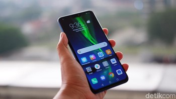 Honor 8X punya screen to body mencapai 91%. Foto: Adi Fida Rahman/detikINET