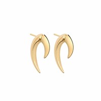 Gold Vermeil Talon Earrings, begitu namanya,, hadir dengan desain sederhana seperti tanduk yang melengkung. Anting ini dibanderol senilai 225 poundsterling atau Rp 4 jutaan. (Foto: Dok. ist)