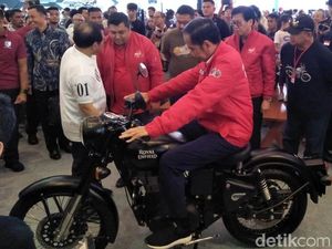 Jokowi Datang ke Pameran Motor IMOS 2018 Tanpa Diundang