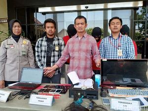Komplotan Sopir Grab Fiktif Ditangkap Polrestabes Surabaya