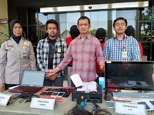 Komplotan Sopir Grab Fiktif Ditangkap Polrestabes Surabaya