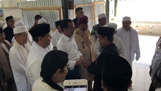Tiba di Serang, Jokowi Kunjungi Kesultanan Banten