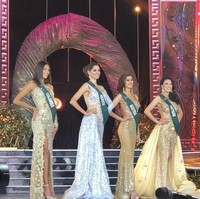Dalam grandfinal Miss Earth 2018, Phuong Khanh Nguyen, mengalahkan wakil dari Austria, Kolombia, Meksiko. Austria yang diwakili Melanie Mader terpilih sebagai Miss Air. Sedangkan wakil Kolombia, Valeria Ayos menjadi Miss Water dan Melissa Flores dari Meksiko sebagai Miss Fire. (Foto: Instagram/@Miss Earth, @1995__npk, @ratuvashti)