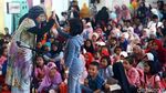 Ekspresi Anak-anak Mendengar Dongeng Kisah Bahagia