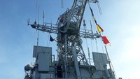 Kapal berwarna abu-abu ini menjelajah pulau-pulau di timur Indonesia sejak tanggal 1 November hingga 9 November 2018.