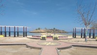 Wajah Pantai Lariti kini mulai dipercantik oleh Dinas Pariwisata Bima. Berbagai fasilitas penunjang ditambah. Jalan menuju objek pantai ini baru saja selesai dihotmix. (dok. Dispar Bima)