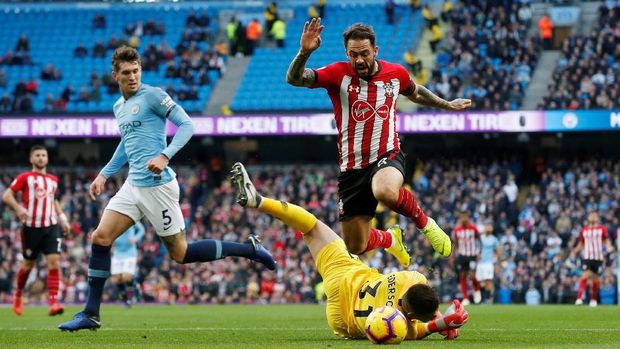 Man City Hajar Southampton 4-1 from Babak Pertama