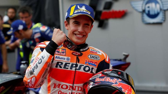 Perbalap Honda, Marc Marquez. (Foto: Lai Seng Sin/Reuters) Perbalap Honda, Marc Marquez. (Foto: Lai Seng Sin/Reuters)