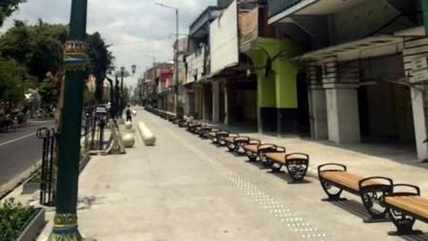 Pedestrian Jalan Malioboro. 