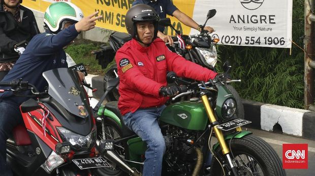 Motor Retro 'Jokowi' Punya Warna dan Lis Baru