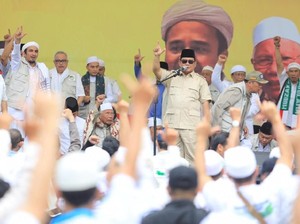 Hadiri Deklarasi Koppasandi, Prabowo: Terima Kasih Habib Rizieq!