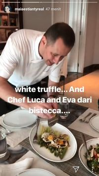 Tiram hingga Tumis Kangkung Jadi Menu Pesta Tahun Baru Maia Estianty di Bali