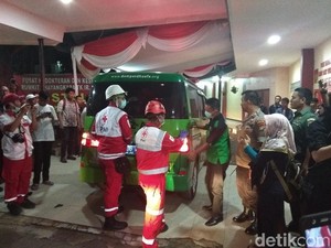 RS Polri Terima 32 Kantong Jenazah Korban Lion Air PK-LQP