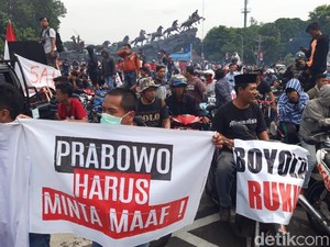 Ribuan Orang Turun Jalan Bela Tampang Boyolali
