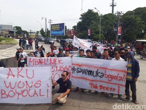 Ribuan Orang Turun Jalan Bela 'Tampang Boyolali'