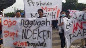 Penampakan Massa Aksi Bela Tampang Boyolali