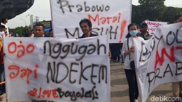 Turun Demo Bela 'Tampang Boyolal, Bupati: Reaksi Pidato Nyinyir