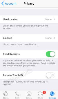 Fitur keamanan ID Touch Face ID yang akan hadir di whatsapp.