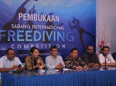 Ada Sabang International Freediving, Dolar Mengalir ke RI Ada Sabang International Freediving, Dolar Mengalir ke RI