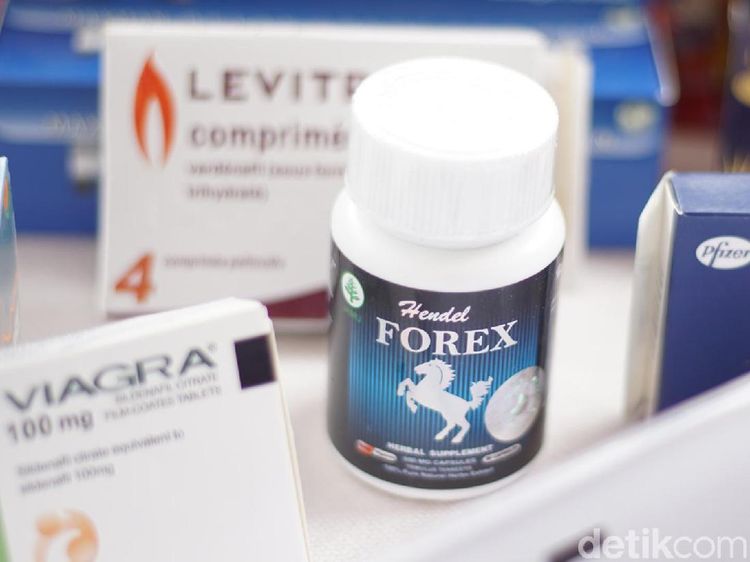 Penampakan Obat Kuat Ilegal Senilai Rp 17,4 M yang disita BPOM