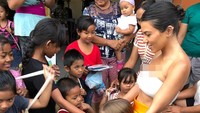 Anak Kourtney, Reign, ikut serta dalam liburan kali ini (kourtneykardash/Instagram)