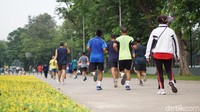 Olahraga lari rupanya menjadi pilihan yang cukup digemari orang-orang. (Foto: Annissa Widya Davita/detikHealth) 