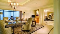 Ini adalah penampakan salah satu ruangan di Hotel Ritz Carlton Pacific Place di Jakarta. Hotel ini merupakan salah satu hotel mewah yang disebut Prabowo dalam pidatonya di Boyolali. Istimewa/Ritz Carlton Pacific Place.