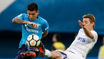 Matias Kranevitter. Atribut pemain Zenit St. Petersburg ini membuatnya cocok sebagai pemain jangkar di lini tengah. Ia masuk daftar jual dengan harga 3,9 juta pound sterling, walaupun lebih realistis untuk meminjamnya saja (karena permintaan gaji). (Foto: Epsilon/Getty Images)