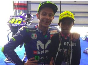 Komentator MotoGP Cilik Asal NTT Ngefans Berat dengan Rossi