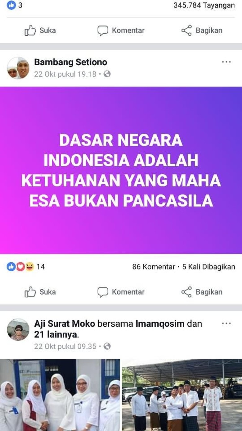 Bikin Status Tak Lazim di Facebook, ASN Ini Terancam Sanksi Bikin Status Tak Lazim di Facebook, ASN Ini Terancam Sanksi