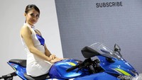 Begini penampakan para pemanis di Indonesia Motorcycle Show (IMOS) 2018.