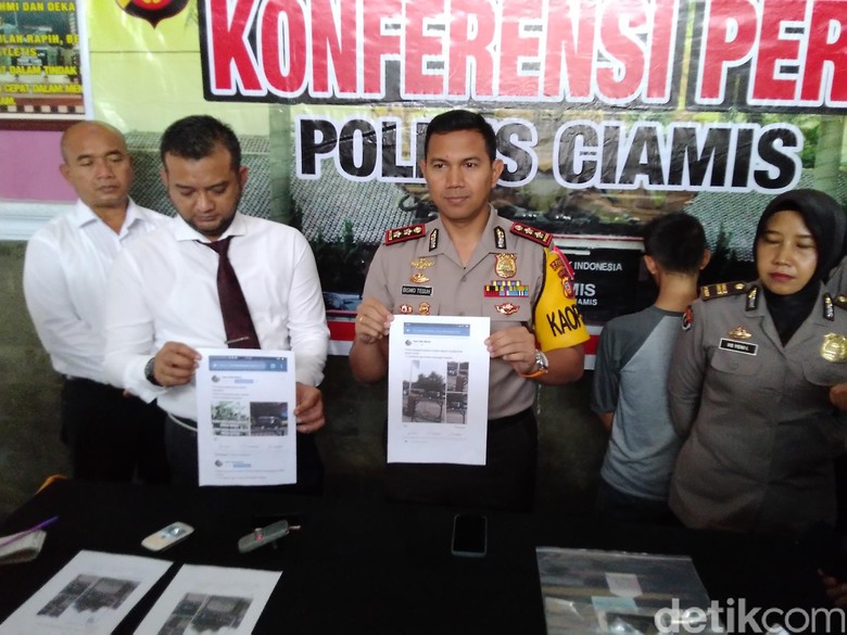 Hina Polisi via Medsos, Pemuda Ciamis Ditangkap Hina Polisi via Medsos, Pemuda Ciamis Ditangkap