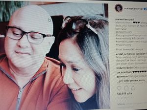 Happy Couple! Beda 14 Tahun, Maia-Irwan Mesra Terus Nih